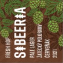 pivo Sibeeria Fresh Hop Pale Lager 2021 13°
