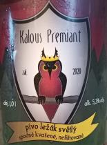pivo Kalous Premiant - světlý ležák 12°