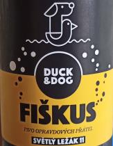 pivo Duck&Dog Fiškus - světlý ležák 11°