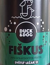 pivo Duck&Dog Fiškus - světlý ležák 12°