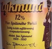 pivo Zykmund - světlý ležák 12°