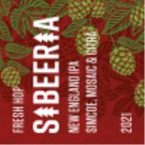 pivo Sibeeria Fresh Hop New England IPA 17°