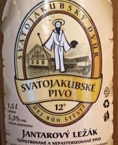 pivo Svatojakubský Jantar 12°