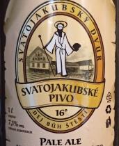 pivo Svatojakubský Pale Ale 16°