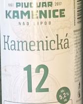 pivo Kamenická 12°