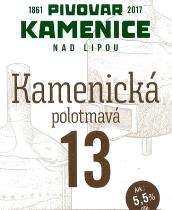 pivo Kamenická 13°