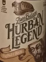 pivo Zlatý Bažant Hurban Legend - Polotmavý Bock 16°
