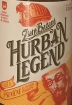 pivo Zlatý Bažant Hurban Legend - Pšeničné 11°