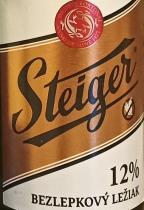 pivo Steiger 12° Bezlepkový Ležiak svetlý