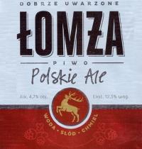 pivo Łomża Polskie Ale - Red Ale 12°