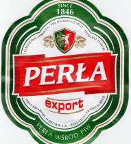 pivo Perła Export - světlý ležák