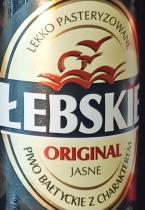 pivo Łebskie Original - světlý ležák 