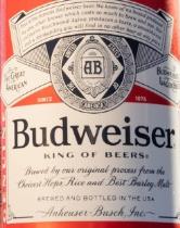 pivo Budweiser - světlý ležák 12° (USA)