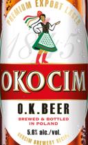pivo Okocim O.K. Beer - světlý ležák