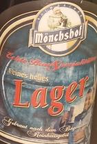 pivo Mönchshof Lager - světlý ležák