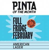 pivo Full Fridge February - American Lager