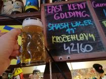 pivo Single hop ležák East Kent Goldings 11°