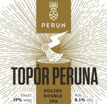 pivo Topór Peruna - Double IPA 19°