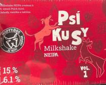 pivo Psí Kusy Milkshake NEIPA Vol.1 15%