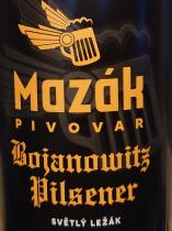 pivo Mazák Bojanowitz Pilsener