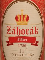pivo Felber Záhorák - světlý ležák 11°