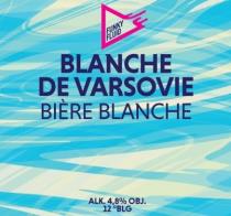 pivo Blanche De Varsovie - pšeničné 12°