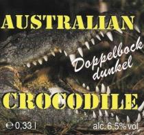 pivo Australian Crocodile - Doppelbock 