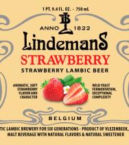 pivo Lindemans Strawberry - lambic