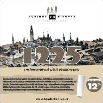 pivo Hradecké pivo 1225 pšeničné 12°